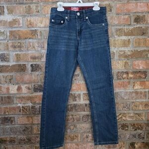 Youth Boys Levi's Dark Blue Slim Flex Jeans Size 10